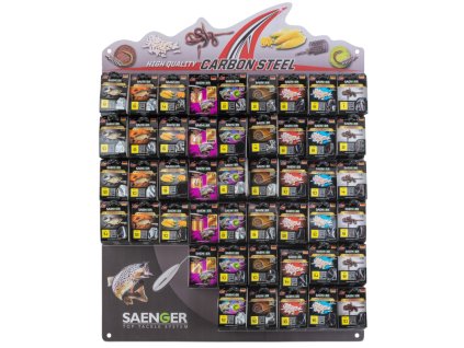 Saenger stojan s návazci na přírodní nástrahy (470 balení)