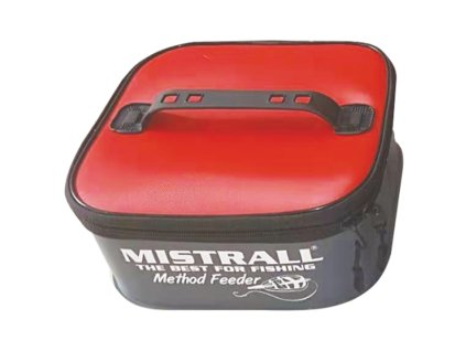 Mistrall taška s červeným víkem 23x23x10