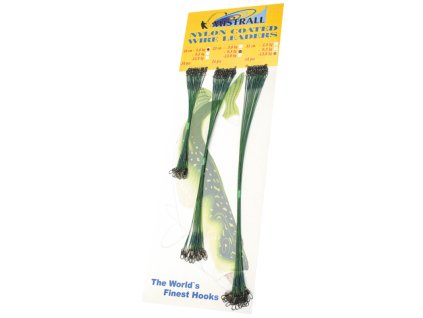Mistrall stojan s lanky 1x7 nylon flex interlock 72ks zelené
