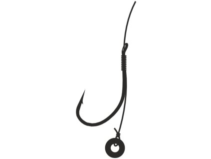 Mistrall feederový návazec Maruseigo s gumovým kroužkem 30cm 0,18mm velikost 12 balení 10ks
