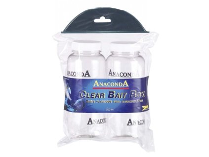 Anaconda plastové dózy Bait Box Clear, 4ks/bal