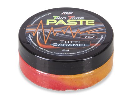 MS Range obalovací pasta dvoubarevná tutti caramel