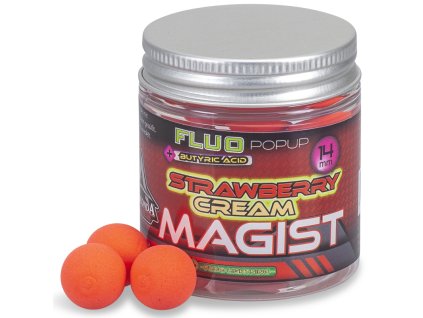 Anaconda fluo pop-up Magist strawberry cream 12mm 25g