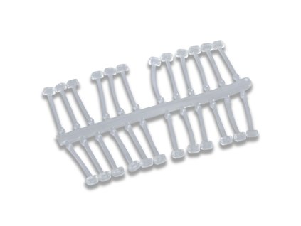 MS Range silikonový adaptér (vlas) 15mm 24ks