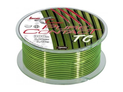 Iron Claw vlasec Pure Contact Mono Line Camo 300m 0,30mm