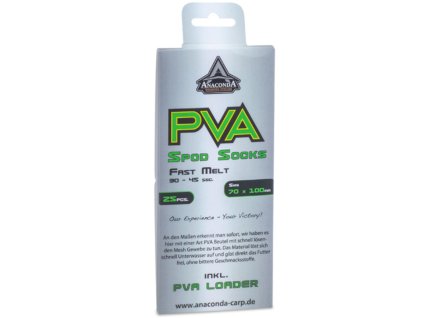 Anaconda PVA sáčky Fast Melt Spod Socks 70x100mm 25ks