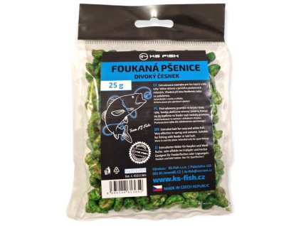 KS Fish foukaná pšenice 25g česnek