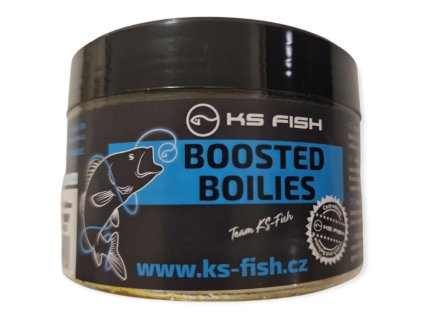 KS Fish Boosted boilies 150g 20mm oliheň