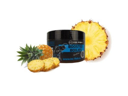 KS Fish Boosted boilies 150g 20mm ananas