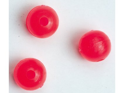 Aquantic korálky Lock Beads červená 4 mm 20 ks