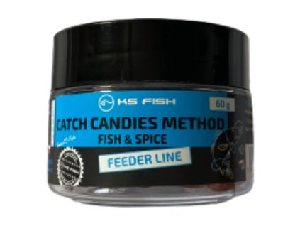 KS Fish Catch candies method 60g fish and spice