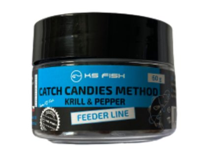 KS Fish Catch candies method 60g krill and pepper