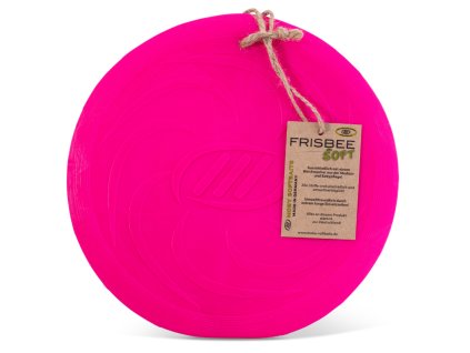 Saenger frisbee pro psy Non-toxic svítící růžová