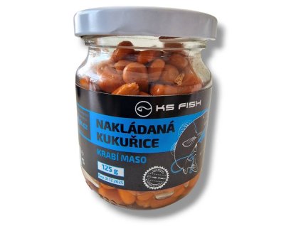 Nakládaná kukuřice 125g  krabí maso