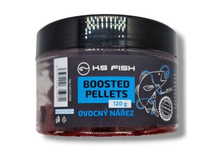 KS Fish Boosted Pellets 120g Ovocný nářez