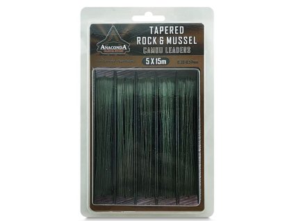 Anaconda ujímaný šokový vlasec 0,38-0,70mm 5x15m camou green