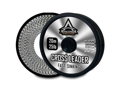 Anaconda návazcová šňůra Fast sinking cross 25lb 20m