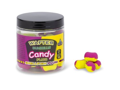 Anaconda wafter dumbells Candy fluo shellfish-plum 20x24mm 90g