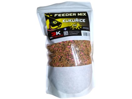 DK FISHING Feeder mix kukuřice 1kg