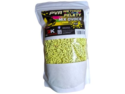 DK FISHING PVA method color ovoce 1kg