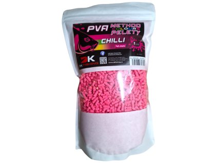 DK FISHING PVA method color chilli 1kg