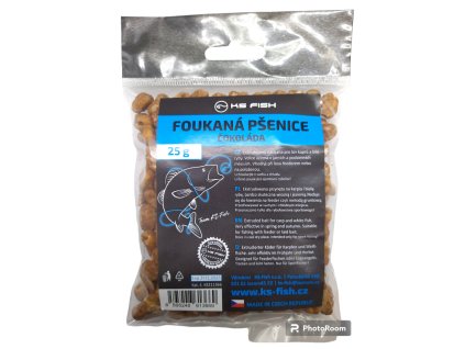KS Fish foukaná pšenice 25g čokoláda