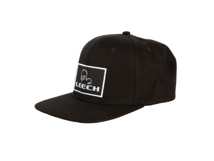 Leech kšiltovka Flat black