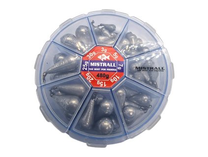 Mistrall set olůvek s obratlíkem 480g
