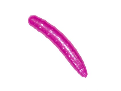 Revol Baits nástraha Larva 35mm příchuť sýr-česnek, barva růžová perleť 15ks
