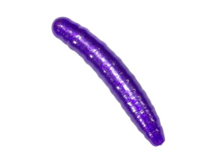 Revol Baits nástraha Larva 50mm příchuť krevetka, barva fialová perleť 10ks