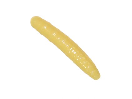 Revol Baits nástraha Larva 50mm příchuť sýr-česnek, barva světle žlutá 10ks