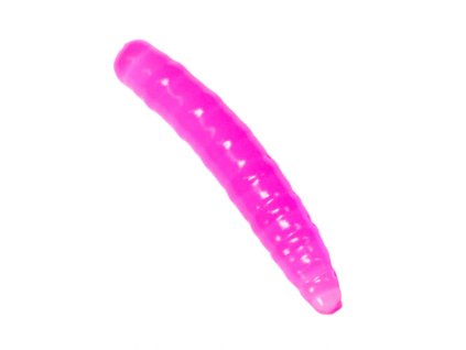 Revol Baits nástraha Larva 50mm příchuť sýr-česnek, barva růžová UV 10ks