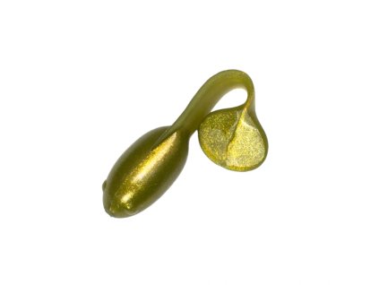 Revol Baits nástraha Pollywog 37mm příchuť krevetka, barva olivová perleť 10ks