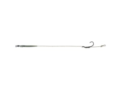 Anaconda návazec Piercer Line Aligner Rig Power Carp C4 2ks velikost 8 mikroprotihrot