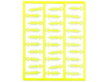 Anaconda hroty Micro Barb Boilie Spikes žlutá 60ks