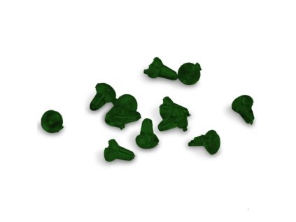 Anaconda zarážky D-Rig-Hook Bell Beads army zelená 40ks