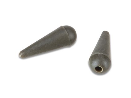 Anaconda korálky Tapered Shock Beads army zelená 10ks