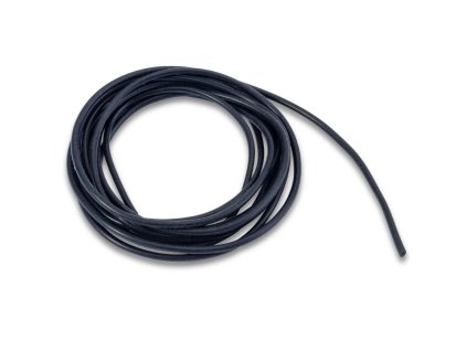 Anaconda silikonová hadička Silicone Hook Tube černá 0,8/1,8mm 1,5m