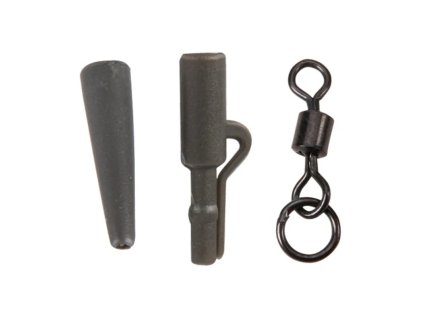 Anaconda sada 360 Flex Ring Swivel Safety LC Kit army zelená 5ks