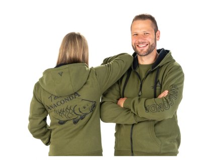 Anaconda mikina Since 2001 Team Zipper Hoodie L