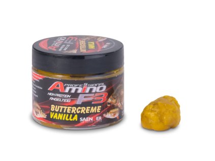 Saenger rybářské těsto Amino F-3 příchuť Máslová vanilka 120g