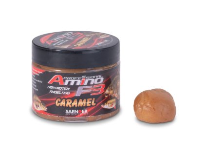 Saenger rybářské těsto Amino F-3 příchuť Karamel 120g