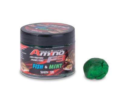 Saenger rybářské těsto Amino F-3 příchuť Ryba+máta 120g