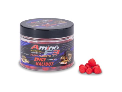 Saenger plovoucí nugetky Amino F-3 10x8mm Halibut chilli 50g