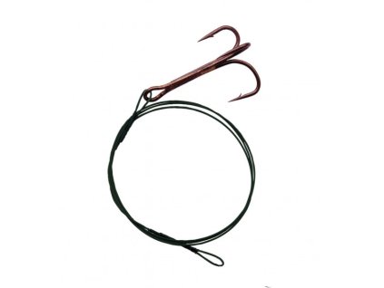 Saenger Lanko s jedním trojhákem 70cm 15kg velikost 2/0