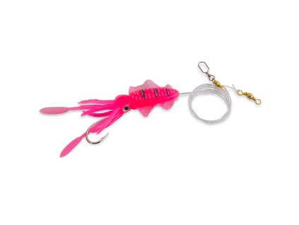 Aquantic návazec Octopus Leader Rig Pink