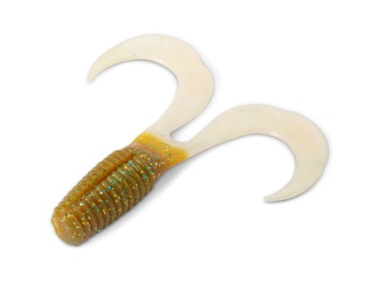Iron Claw nástraha Curly One Motoroil Pearl 12cm