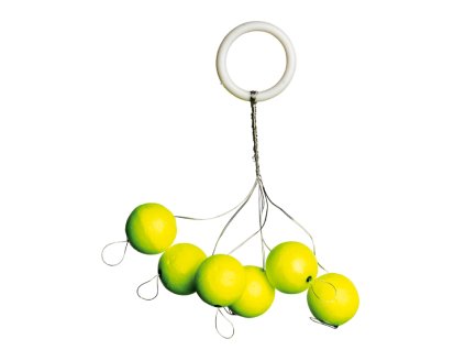 Iron Trout plovák Leuchtpilot kulatý žlutý 12mm