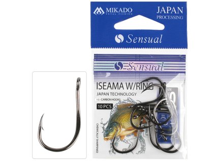 HÁČEK - SENSUAL - ISEAMA W/RING VEL. 1/0 BN - 10 ks