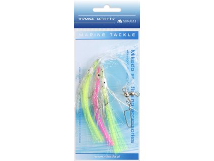 MOŘSKÝ NÁVAZEC - OCTOPUS RIG HAIR 7.5cm - HÁČEK: 2/0 - 1 ks